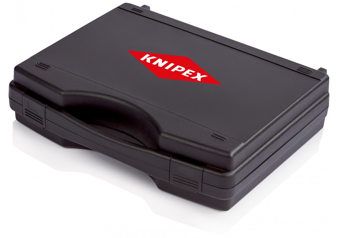 Mallette à outils photovoltaïque avec coupe câble pince à dénuder pince à sertir - Knipex - 979101