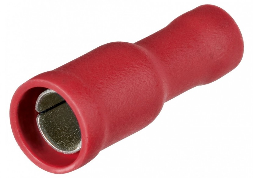 Cosses femelles isolées rouge Ø 4mm / 0,5 - 1,0mm2 - 100 pièces - Knipex - 9799130