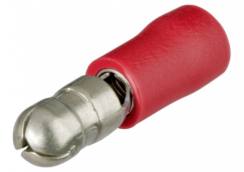 Cosses mâles isolées rouge Ø 3mm / 0,5 - 1,0mm2 - 100 pièces - Knipex - 9799150