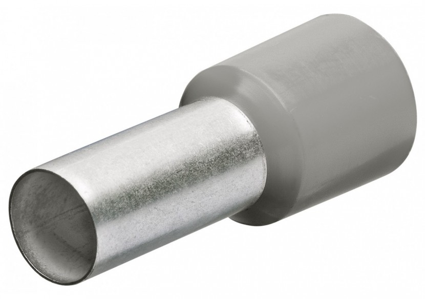Embouts de câbles isolés gris 0,75mm2 - longueur 14mm - 200 pièces - Knipex - 9799331