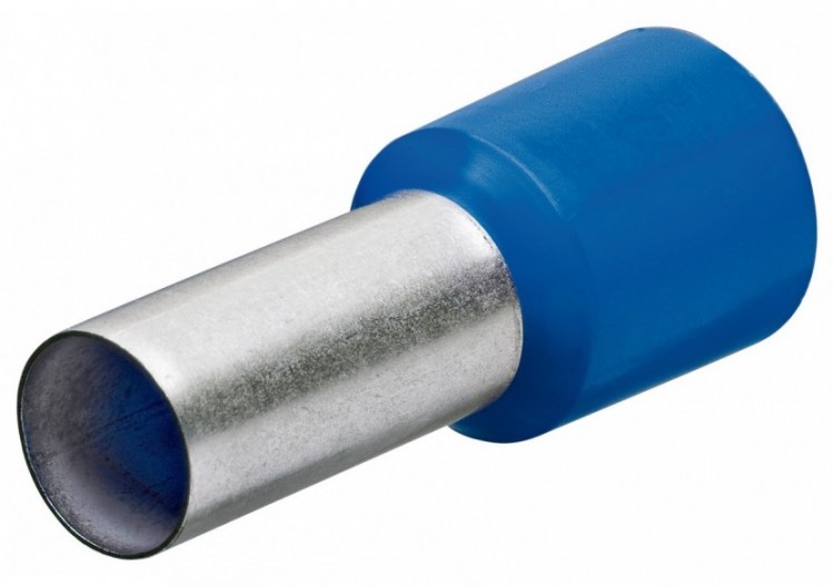 Embouts de câbles isolés bleu 16,0mm2 - longueur 24mm - 100 pièces - Knipex - 9799338