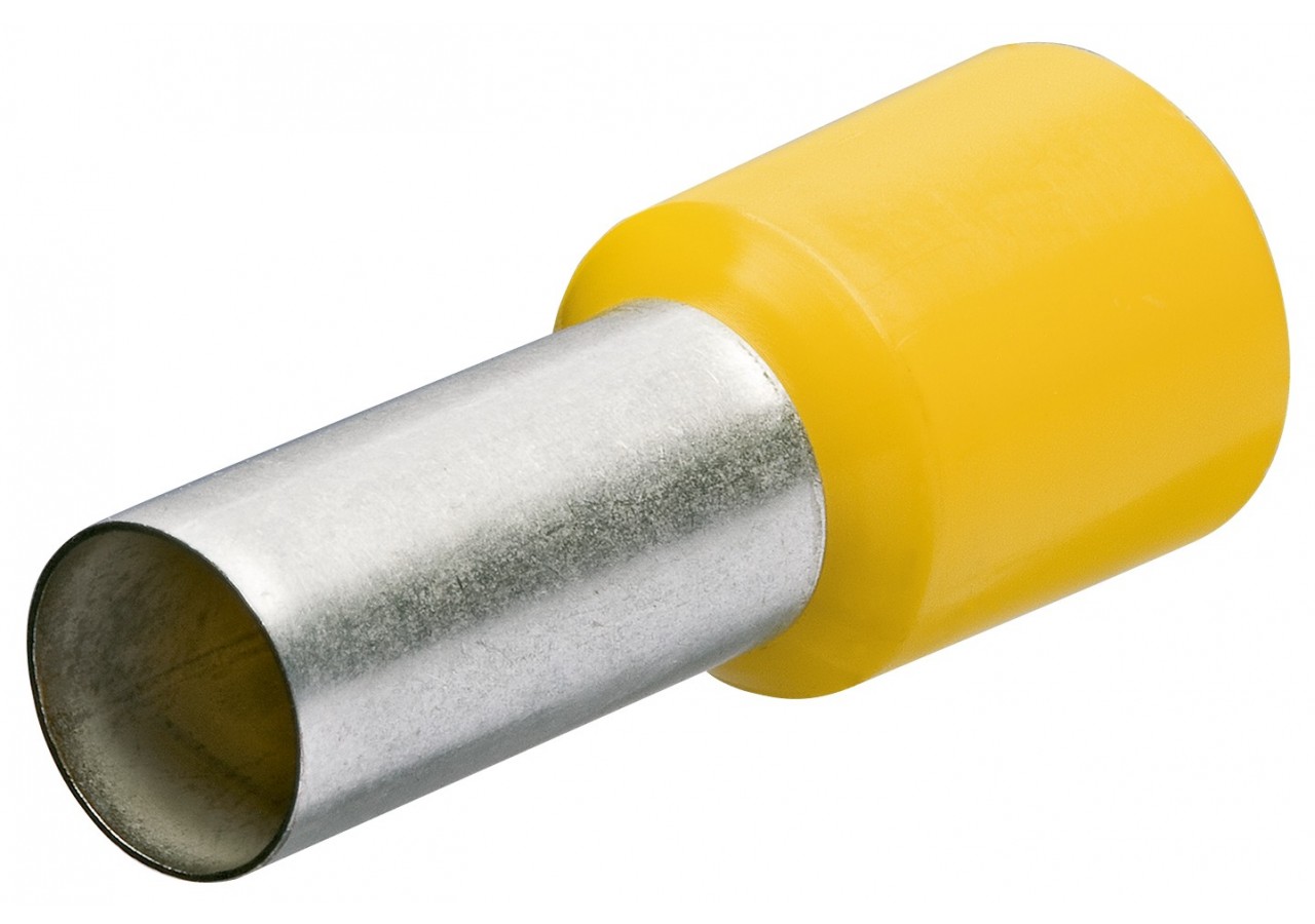 Embouts de câbles isolés jaune 25,0mm2 - longueur 30mm - 50 pièces - Knipex - 9799339