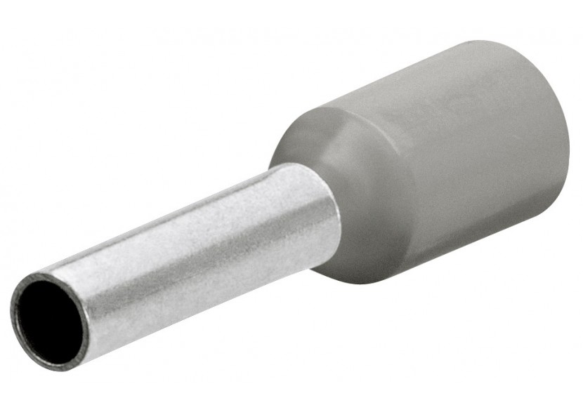 Embouts de câbles isolés gris 4,0mm2 - longueur 20mm - 200 pièces - Knipex - 9799355 Embouts de câbles isolés gris 4,0mm2 - longueur 20mm - 200 pièces - Knipex - 9799355