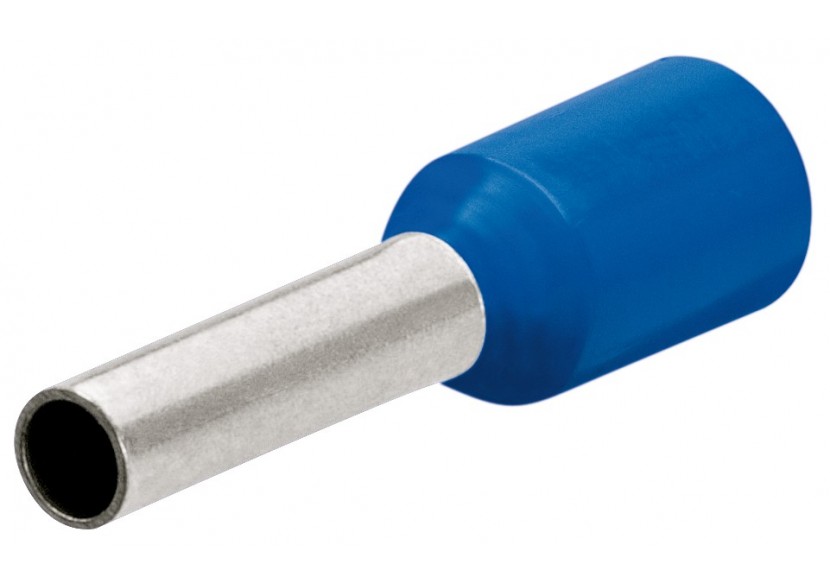 Embouts de câbles isolés bleu 16,0mm2 - longueur 28mm - 100 pièces - Knipex - 9799358