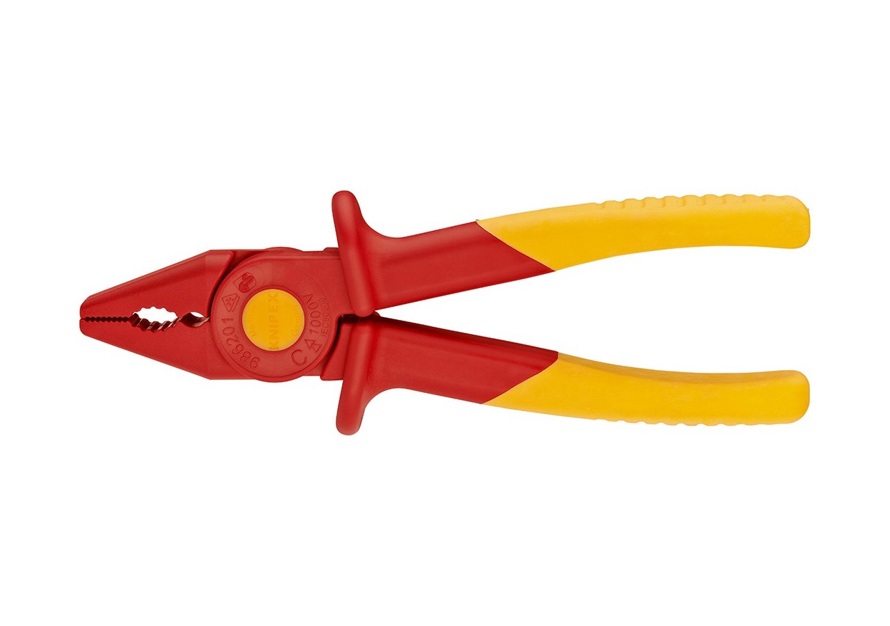 Pince de préhension universelle en plastique - 180mm - Isolée 1000V - Knipex - 986201