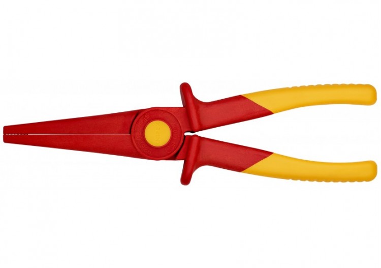 Pince de préhension demi-ronde en plastique - 220mm - Isolée 1000V - Knipex - 986202