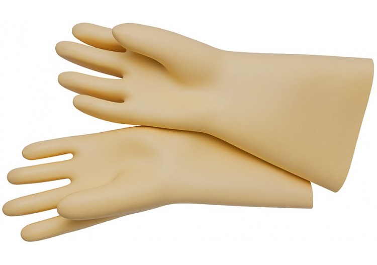 Gants isolés Taille 9 Classe 3 - Courant alternatif 26500V / continu 39750V - Knipex - 986549