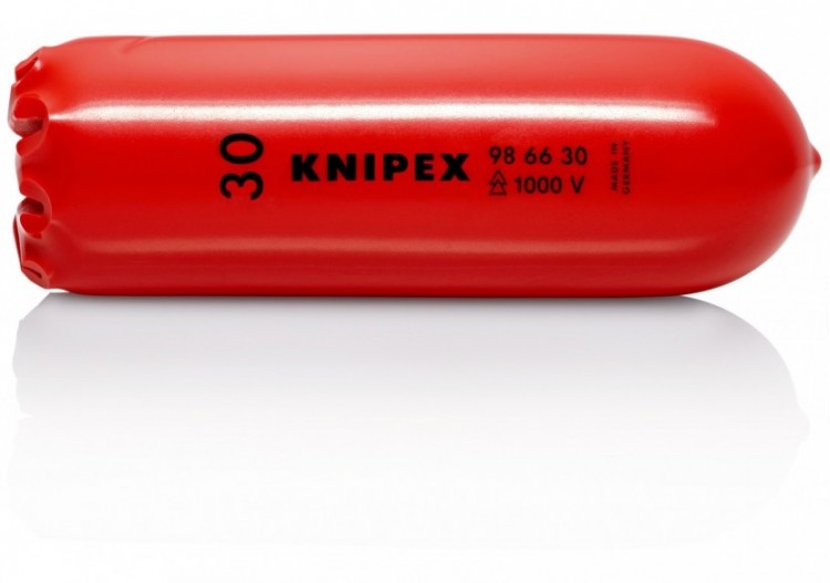 Embout de sécurité conique autobloquant 30mm - Longueur 110mm - Isolé 1000V - Knipex - 986630