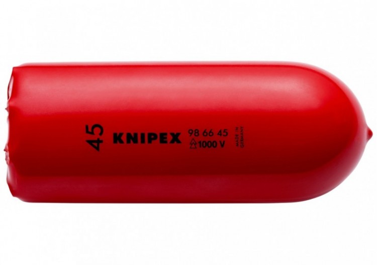 Embout de sécurité conique autobloquant 45mm - Longueur 130 mm - Isolé 1000V - Knipex - 986645