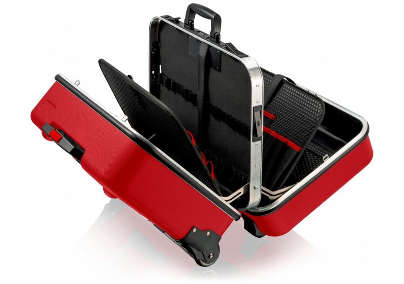 Mallette à outils double compartiment rouge "BIG Twin Move RED" - Vide - Knipex - 989915LE