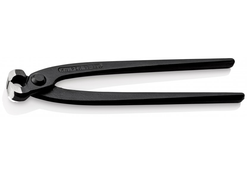 Tenaille russe 220mm noire - Tête polie étroite 12mm - Capacité de coupe 2,4mm - Knipex - 9900220K12 Tenaille russe 220mm noire - Tête polie étroite 12mm - Capacité de coupe 2,4mm - Knipex - 9900220K12