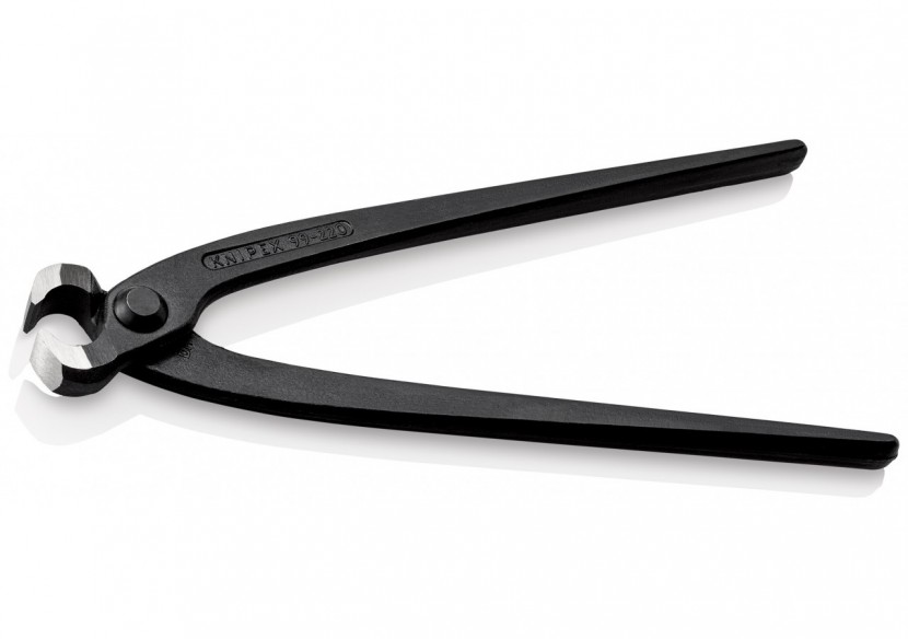 Tenaille russe 220mm noire - Tête polie étroite 12mm - Capacité de coupe 2,4mm - Knipex - 9900220K12 Tenaille russe 220mm noire - Tête polie étroite 12mm - Capacité de coupe 2,4mm - Knipex - 9900220K12