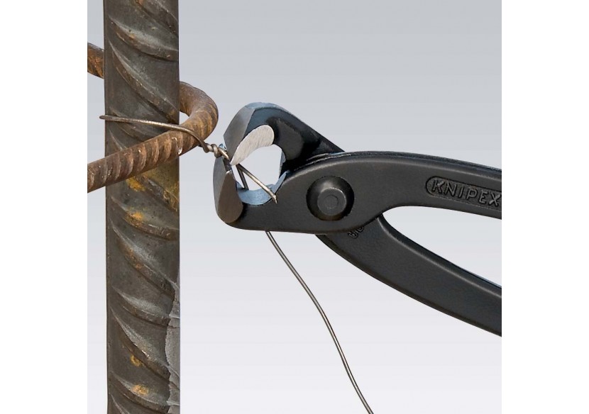 Tenaille russe 220mm noire - Tête polie étroite 12mm - Capacité de coupe 2,4mm - Knipex - 9900220K12 Tenaille russe 220mm noire - Tête polie étroite 12mm - Capacité de coupe 2,4mm - Knipex - 9900220K12