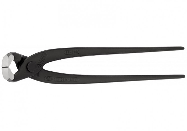 Tenaille russe 280mm noire - Tête polie - Capacité de coupe 2,8mm - Knipex - 9900280