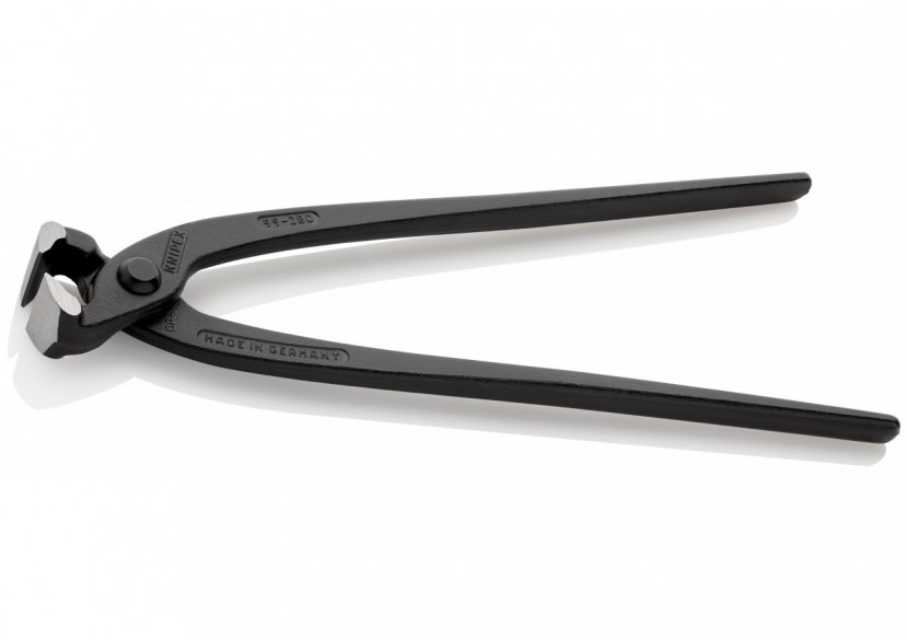 Tenaille russe 280mm noire - Tête polie - Capacité de coupe 2,8mm - Knipex - 9900280