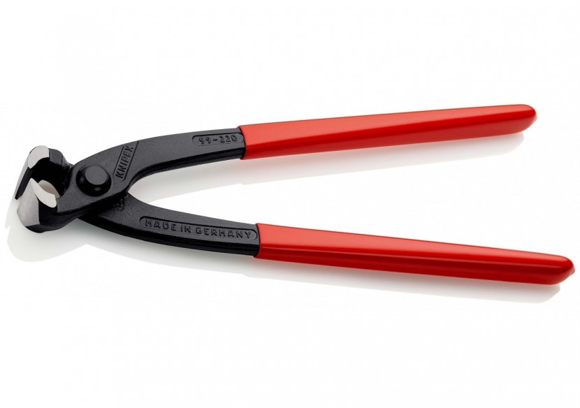 Tenaille russe 220mm - Gainée PVC - Tête polie - Capacité 2,4mm - Knipex - 9901220