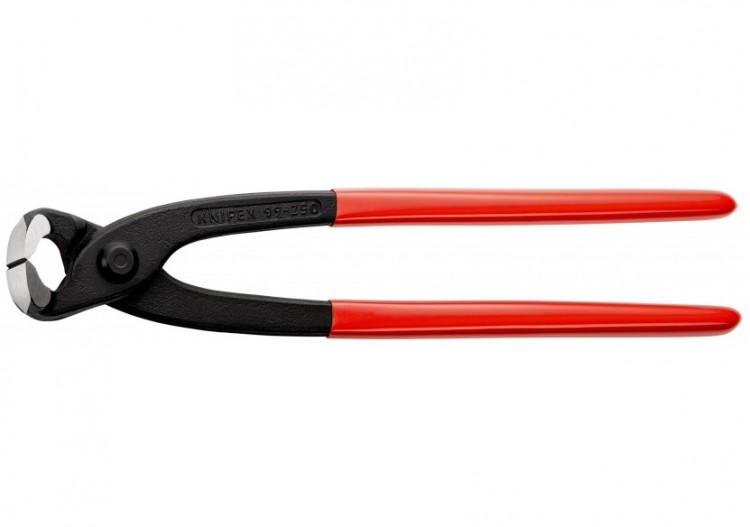 Tenaille russe 250mm - Gainée PVC - Tête polie - Capacité 2,4mm - Knipex - 9901250