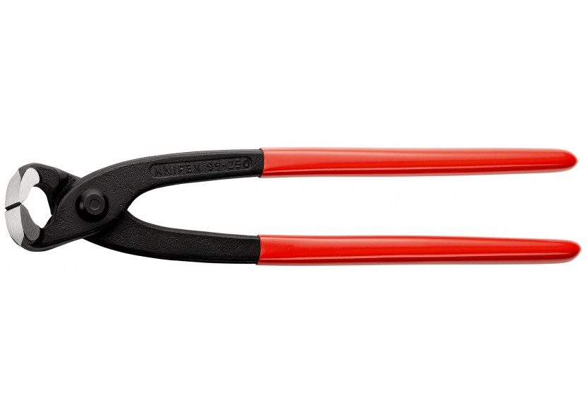 Tenaille russe 250mm - Gainée PVC - Tête polie - Capacité 2,4mm - Knipex - 9901250