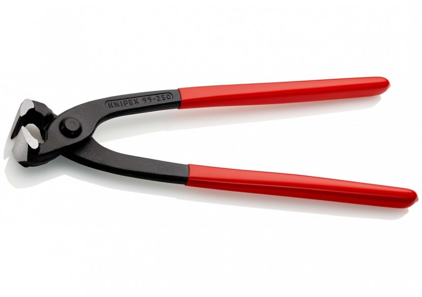 Tenaille russe 250mm - Gainée PVC - Tête polie - Capacité 2,4mm - Knipex - 9901250