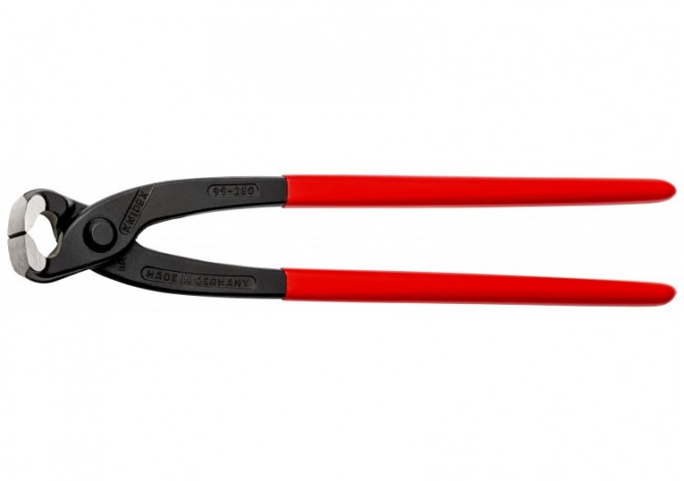 Tenaille russe 280mm - Gainée PVC - Tête polie - Capacité 2,8mm - Knipex - 9901280
