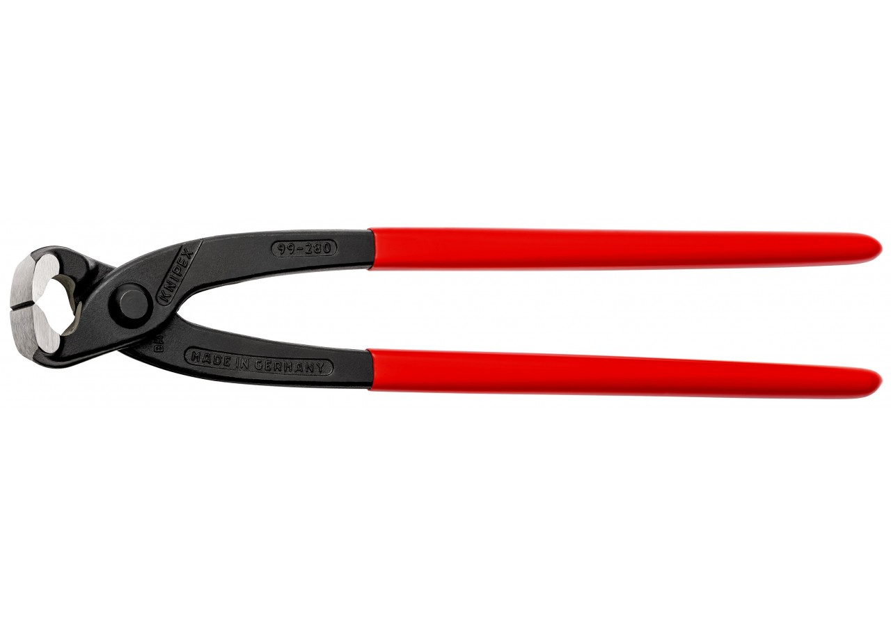 Tenaille russe 280mm - Gainée PVC - Tête polie - Capacité 2,8mm - Knipex - 9901280