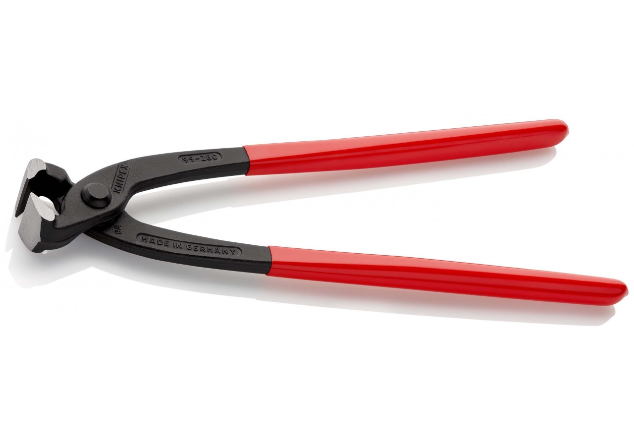 Tenaille russe 280mm - Gainée PVC - Tête polie - Capacité 2,8mm - Knipex - 9901280