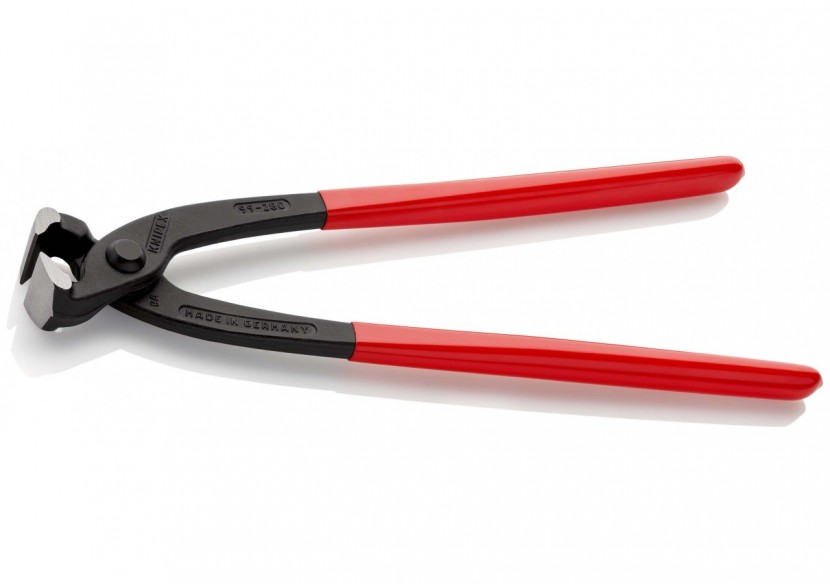 Tenaille russe 280mm - Gainée PVC - Tête polie - Capacité 2,8mm - Knipex - 9901280