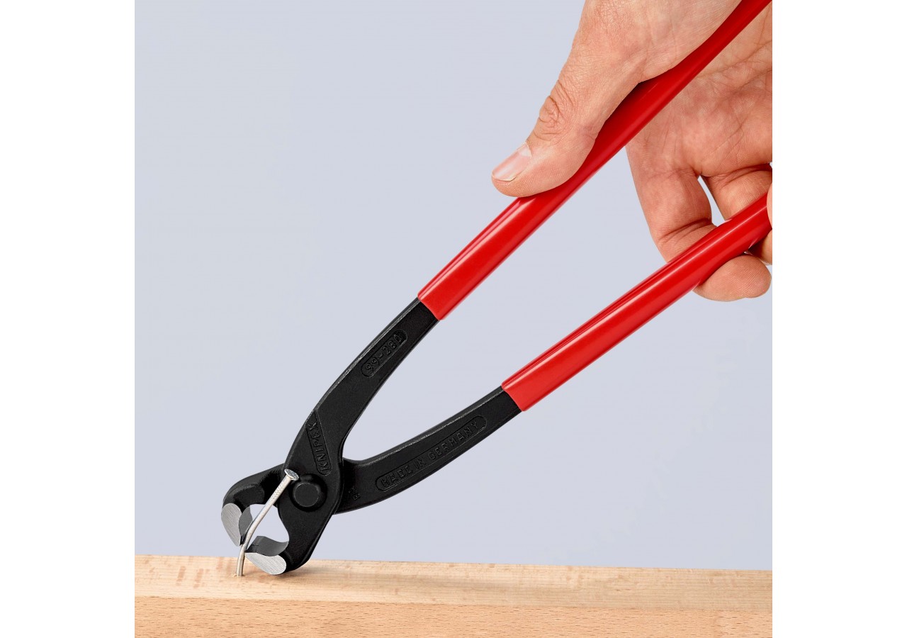 Tenaille russe 280mm - Gainée PVC - Tête polie - Capacité 2,8mm - Knipex - 9901280