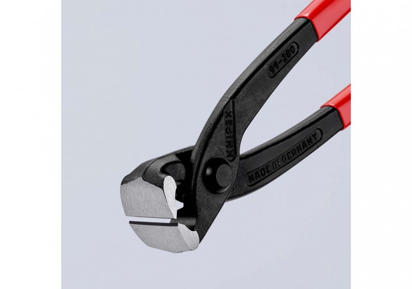 Tenaille russe 280mm - Gainée PVC - Tête polie - Capacité 2,8mm - Knipex - 9901280