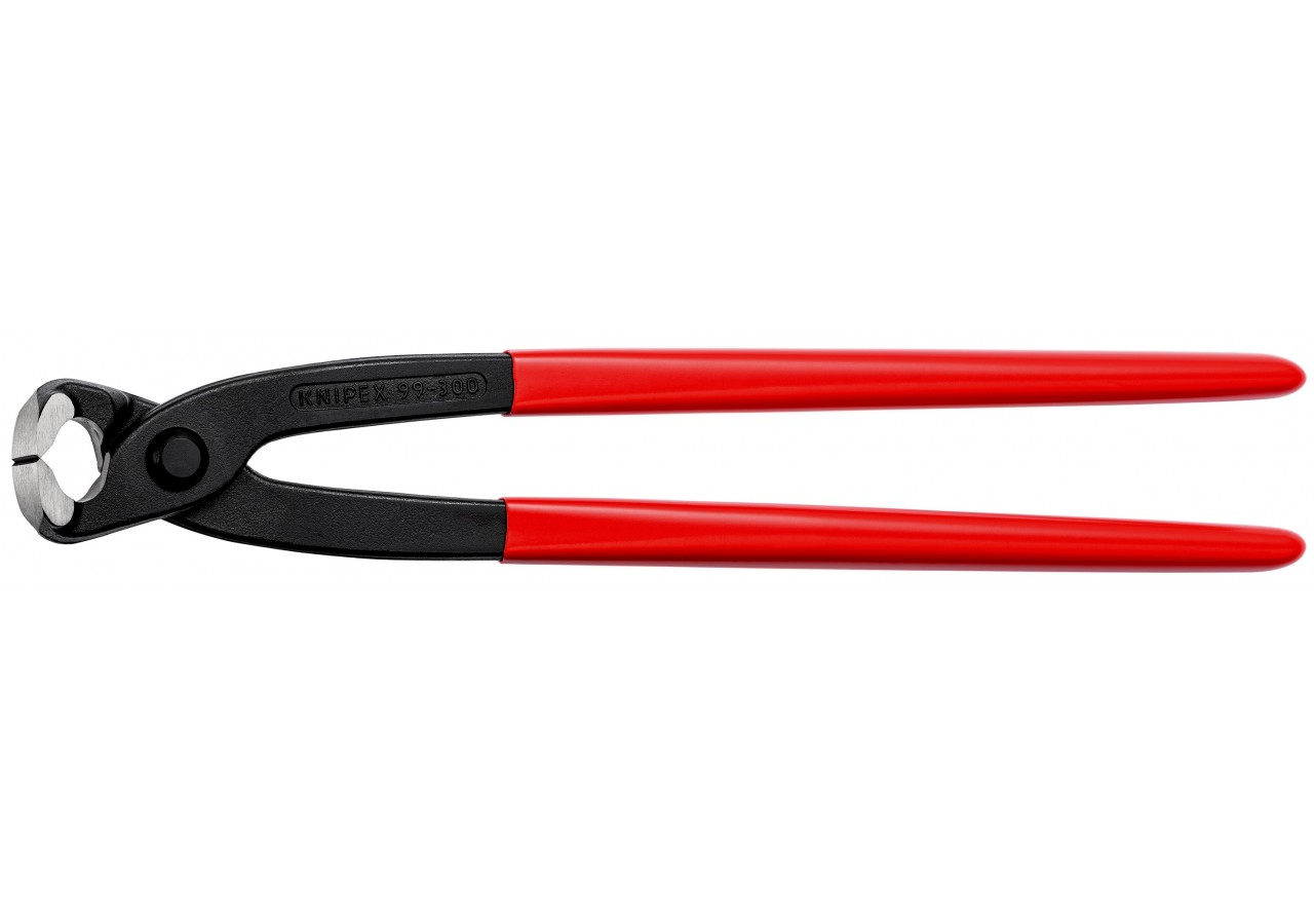 Tenaille russe 300mm - Gainée PVC - Tête polie - Capacité 3,1mm - Knipex - 9901300