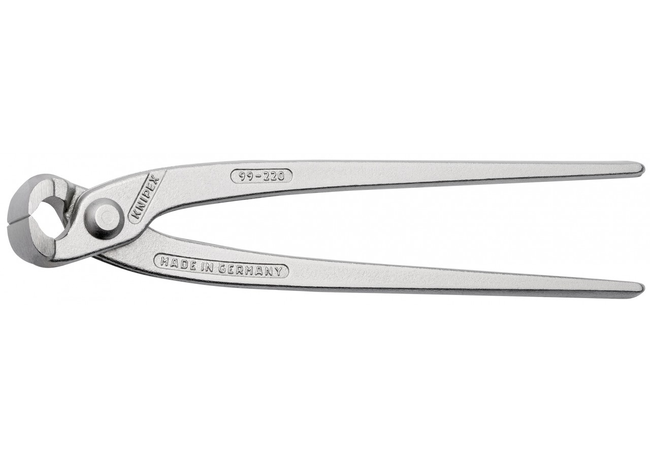 Tenaille russe 220mm - Zinguée - Capacité de coupe 2,4mm - Knipex - 9904220