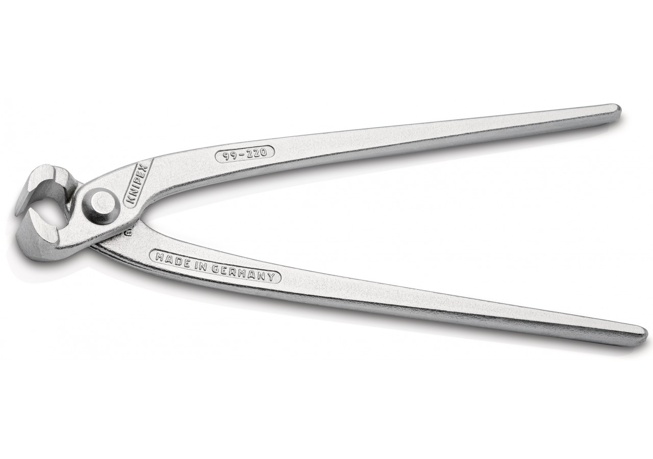 Tenaille russe 220mm - Zinguée - Capacité de coupe 2,4mm - Knipex - 9904220