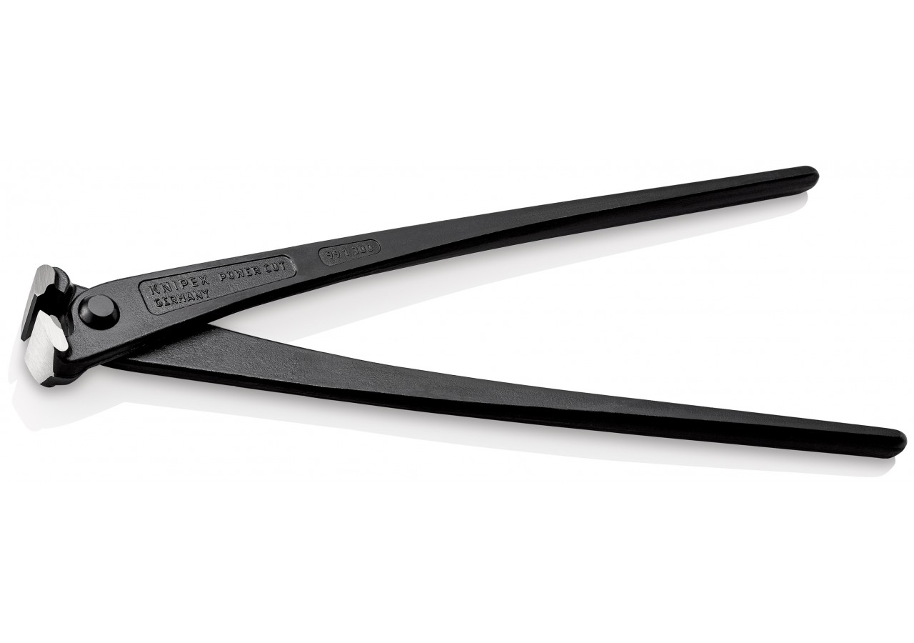 Tenaille russe 300mm démultipliée noire - Tête polie - Capacité 3,8mm - Knipex - 9910300