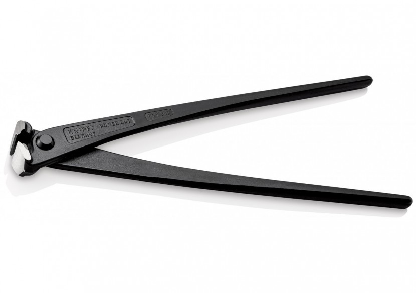 Tenaille russe 300mm démultipliée noire - Tête polie - Capacité 3,8mm - Knipex - 9910300