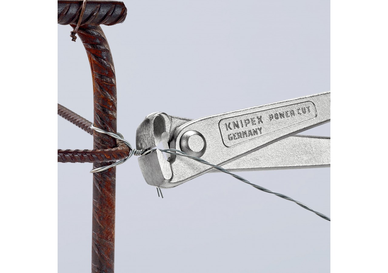 Tenaille russe 300mm démultipliée - Zinguée - Capacité 3,8mm - Knipex - 9914300