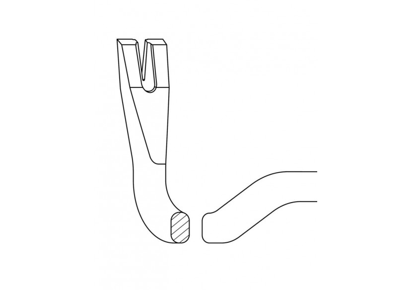 Pince à décoffrer ovalisée ULTIMAX 800mm - Rennsteig - 9R2758002