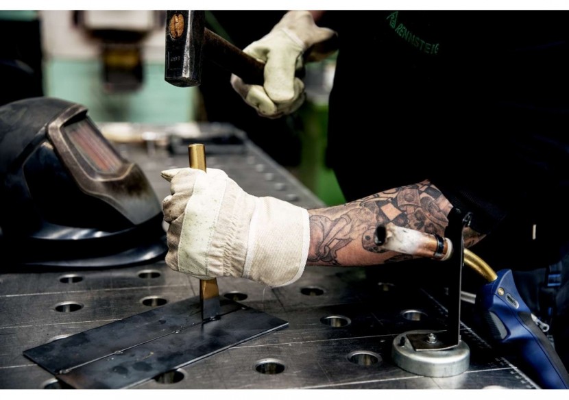 Burin plat, 25 x 250 mm, verni - Rennsteig - 9R3102501