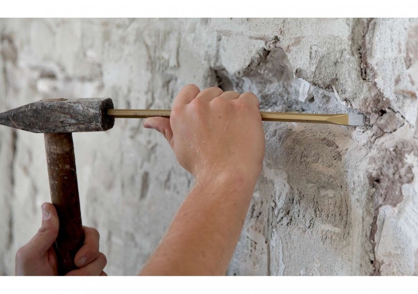 Burin d'électricien, 10 x 250 mm, octogonal, 8 mm, verni - Rennsteig - 9R3602521