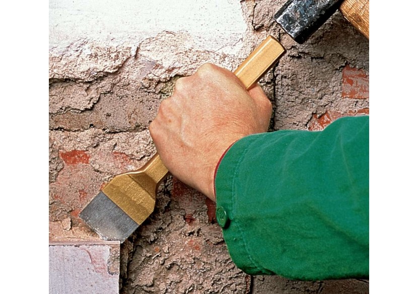 Ciseau à brique, 60 x 250 mm, verni - Rennsteig - 9R3850601