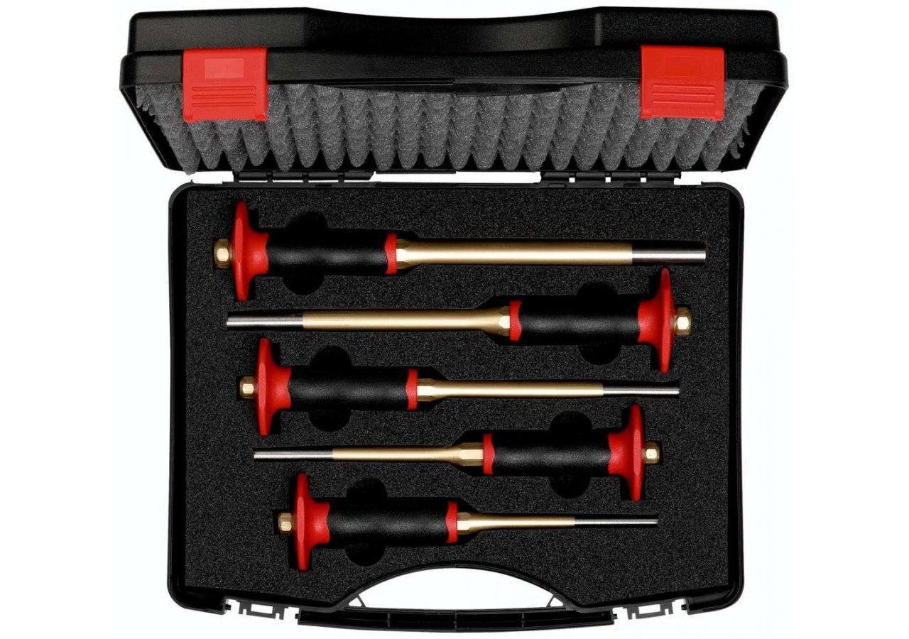 Lot de 5 chasse-goupilles XXL dans coffret 8/10/12/14/16 - Rennsteig - 9R4251540
