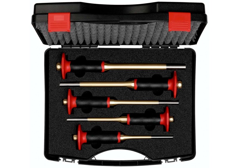 Lot de 5 chasse-goupilles XXL dans coffret 8/10/12/14/16 - Rennsteig - 9R4251540