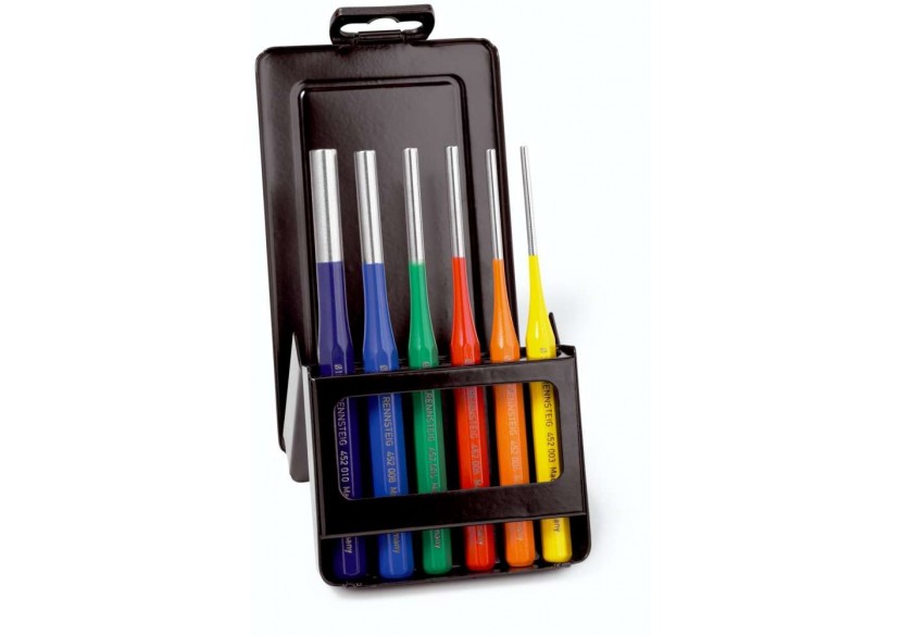 Jeu de chasse-goupille « Exklusiv » colorés dans une cassette métallique - Rennsteig - 9R4255306RC