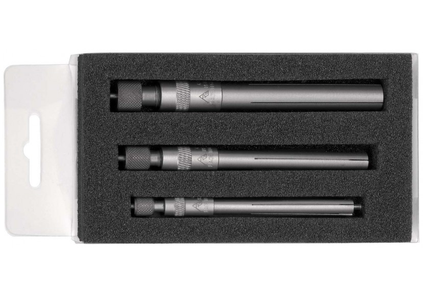 Lot de 3 pointeaux de centrage - Alésages 6/8 8/11 11/16 - Rennsteig - 9R430143