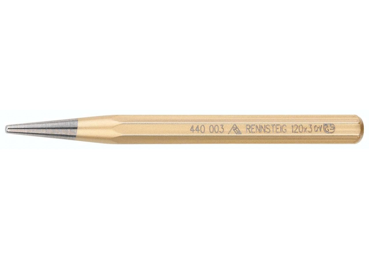 Chasse-pointe forme B DIN 6458 120 x 10 x 4mm - Rennsteig - 9R4400040