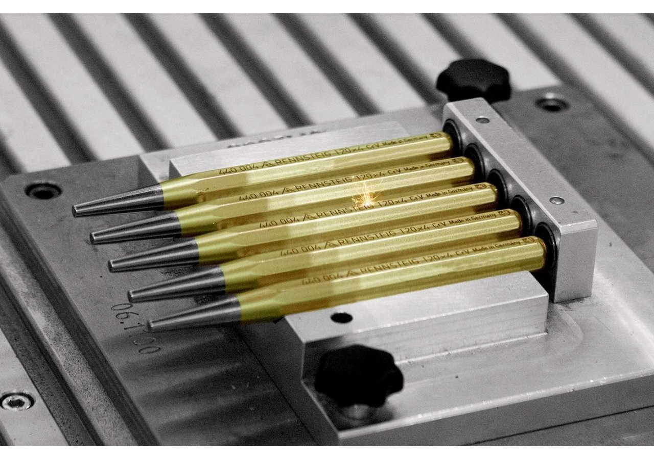 Chasse-pointe forme B DIN 6458 120 x 10 x 4mm - Rennsteig - 9R4400040