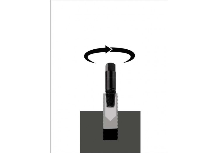 Extracteur de vis 2 2,2 à 5mm - Rennsteig - 9R4700023 2