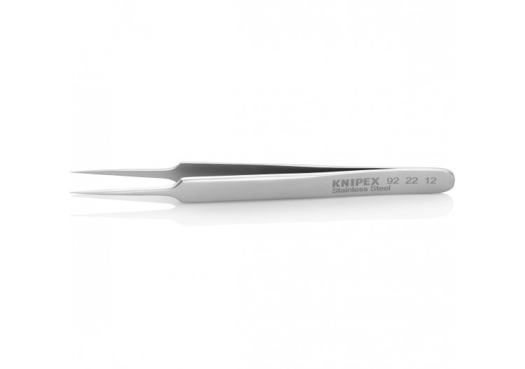 Brucelle de précision 105mm droite - Ultrafine - Acier inoxydable antimagnétique - Knipex - 922212