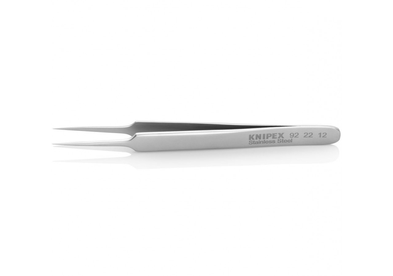 Brucelle de précision 105mm droite - Ultrafine - Acier inoxydable antimagnétique - Knipex - 922212
