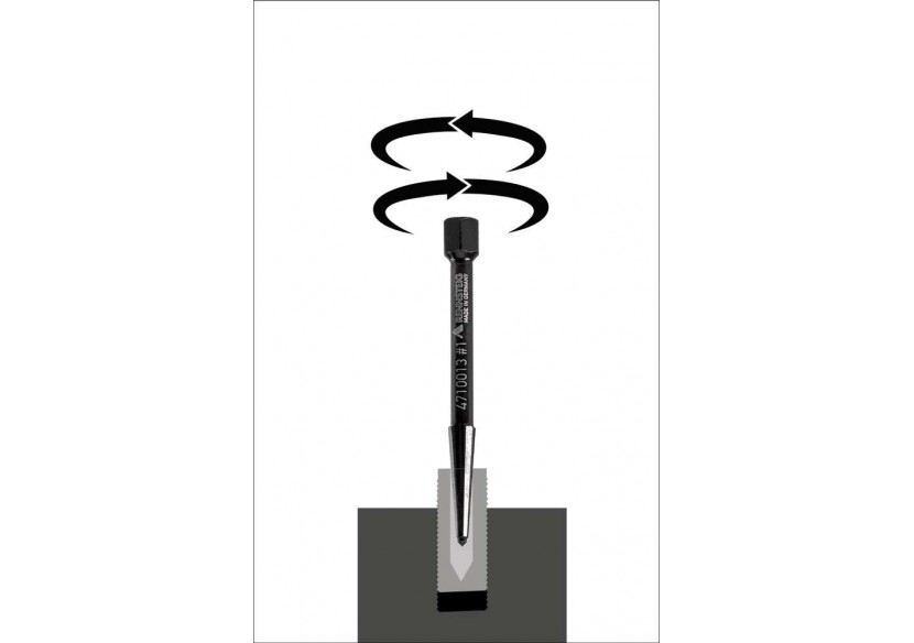 Lot d’extracteurs de vis de 5 pièces (cassette métallique) - Rennsteig - 9R4719013