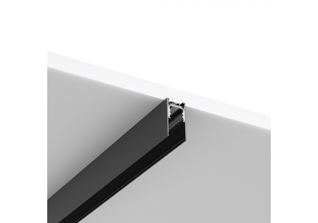Rail de fixation magnétique 1000mm Noir - BY41-00211 - Braytron